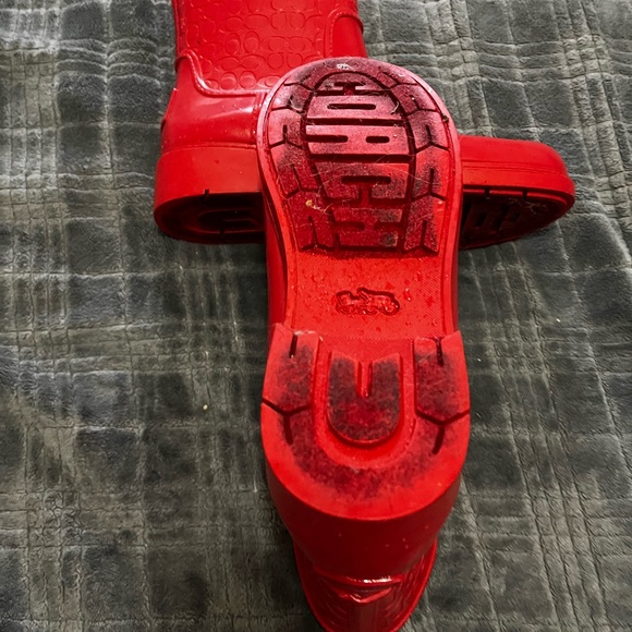 Coach rain boots - Picture 3 of 9
